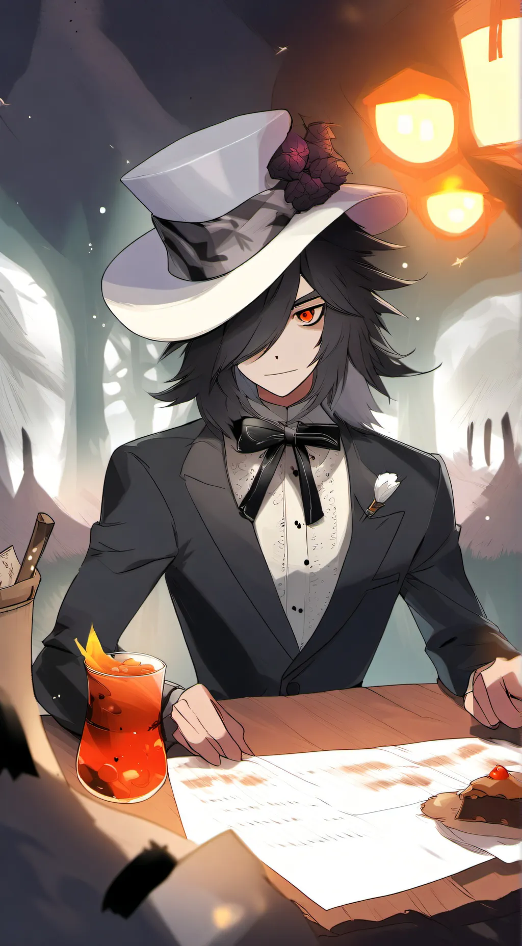 ai character: HH background