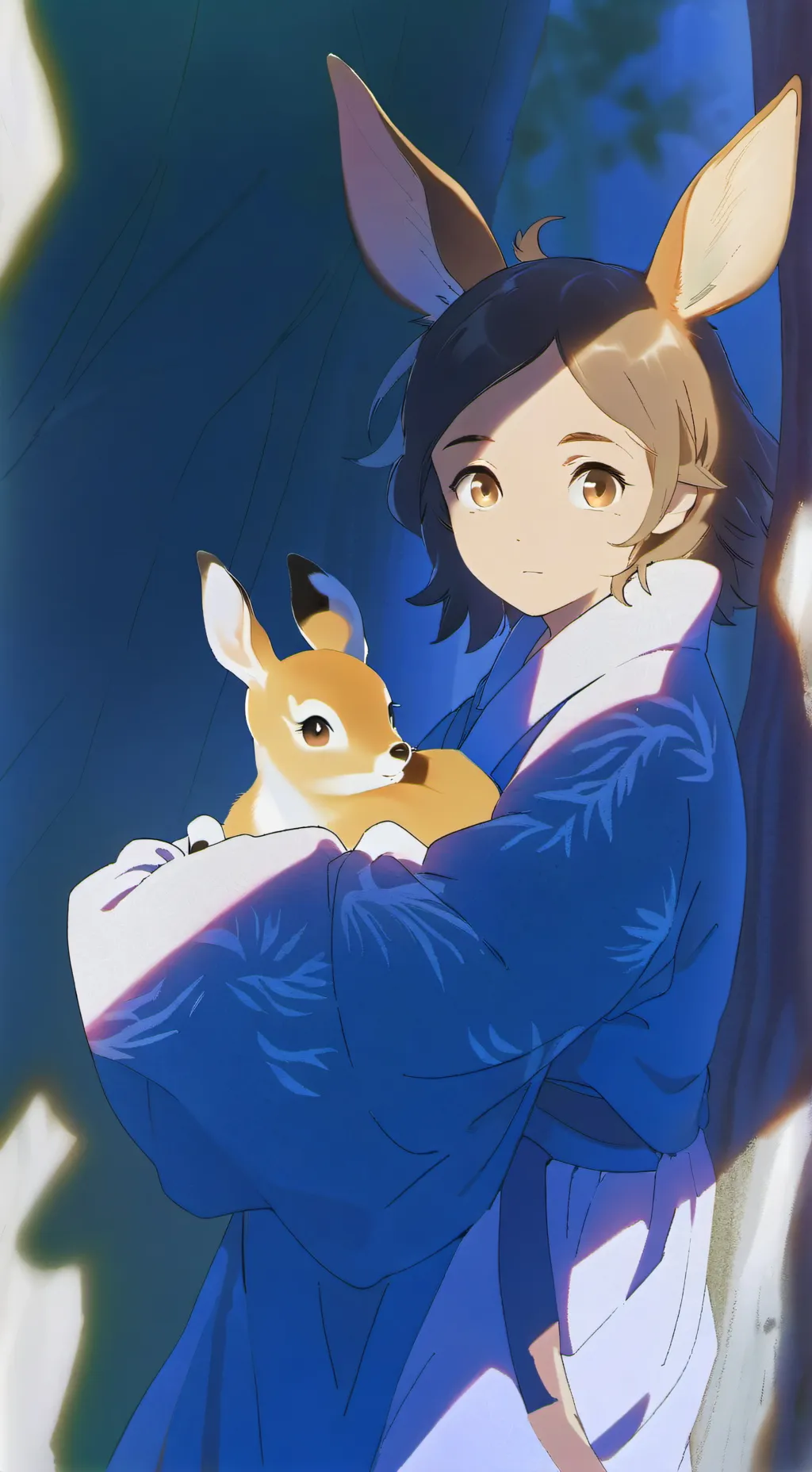 ai character: Fawn Spiritling background