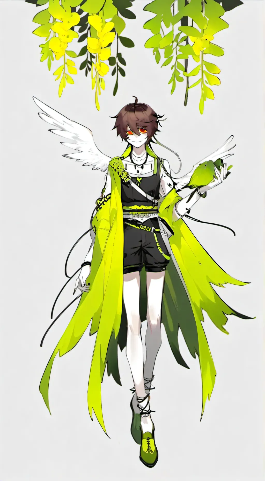 ai character: Maxy background