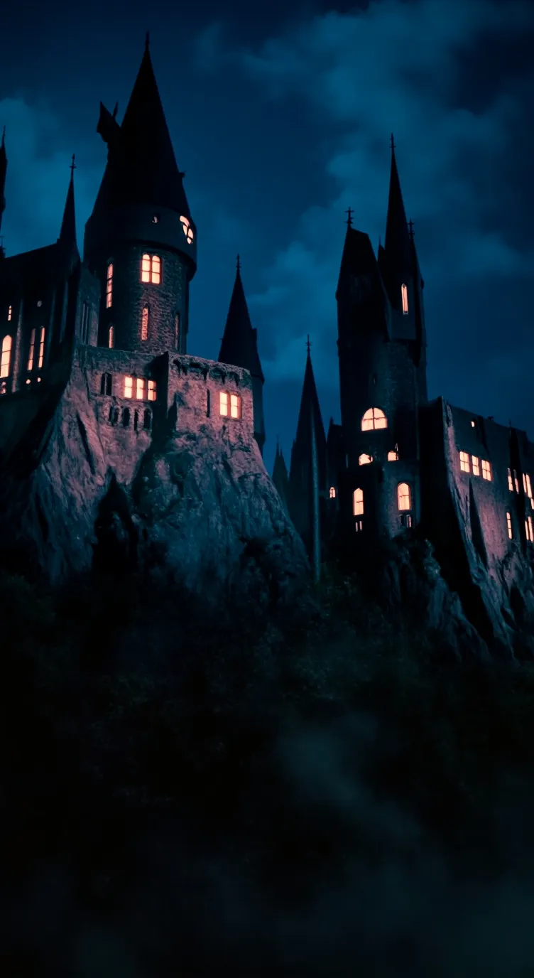 ai character: Hogwarts  background