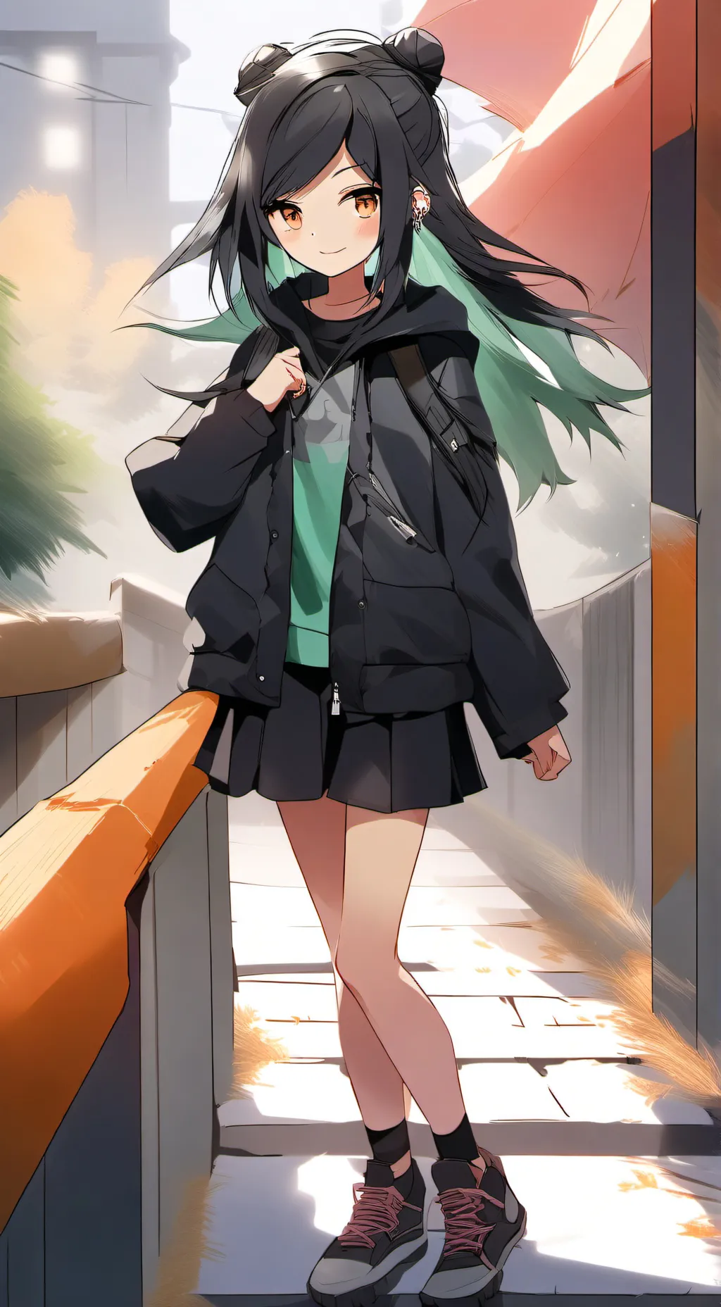 ai character: daisy. background