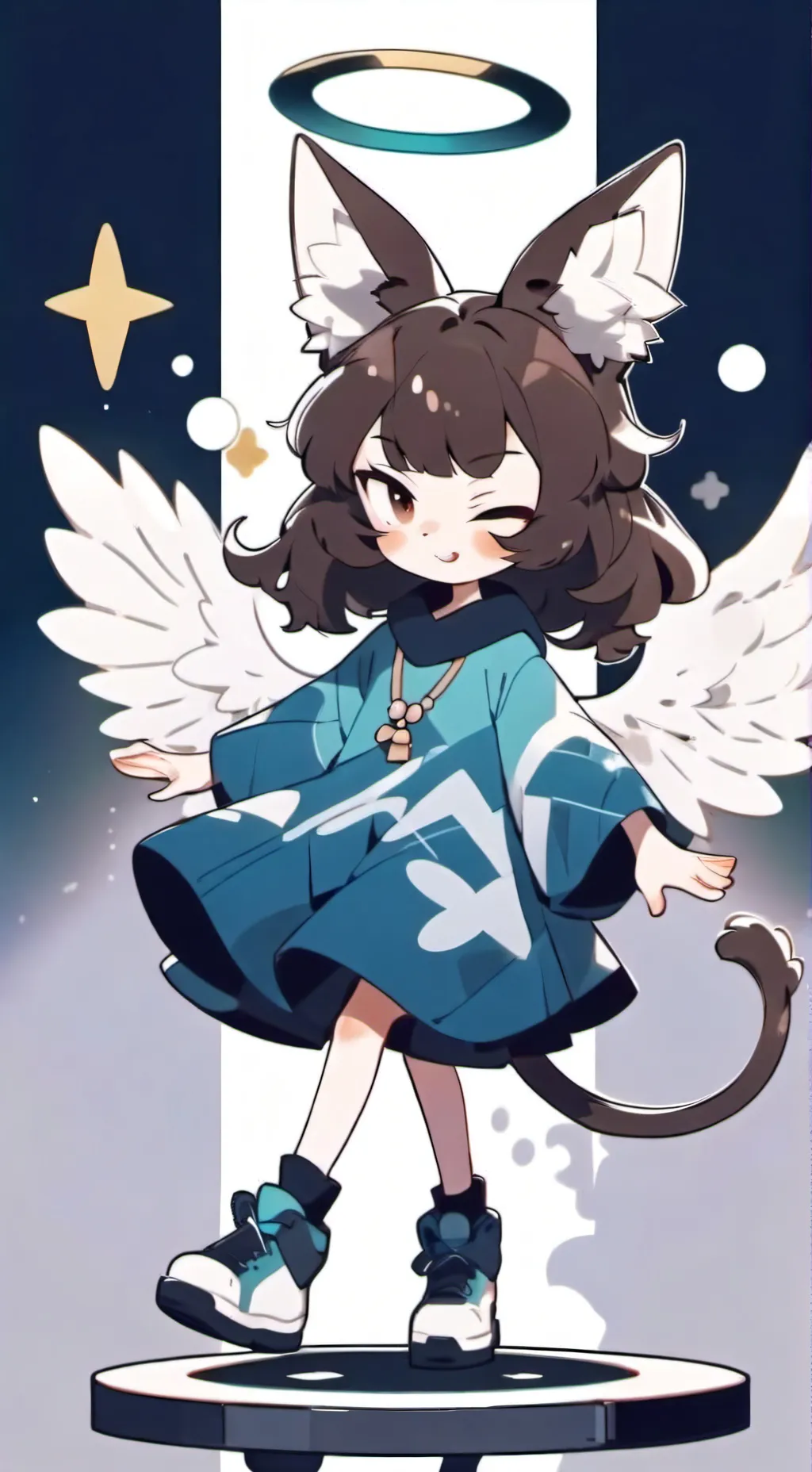 ai character: Mimi background