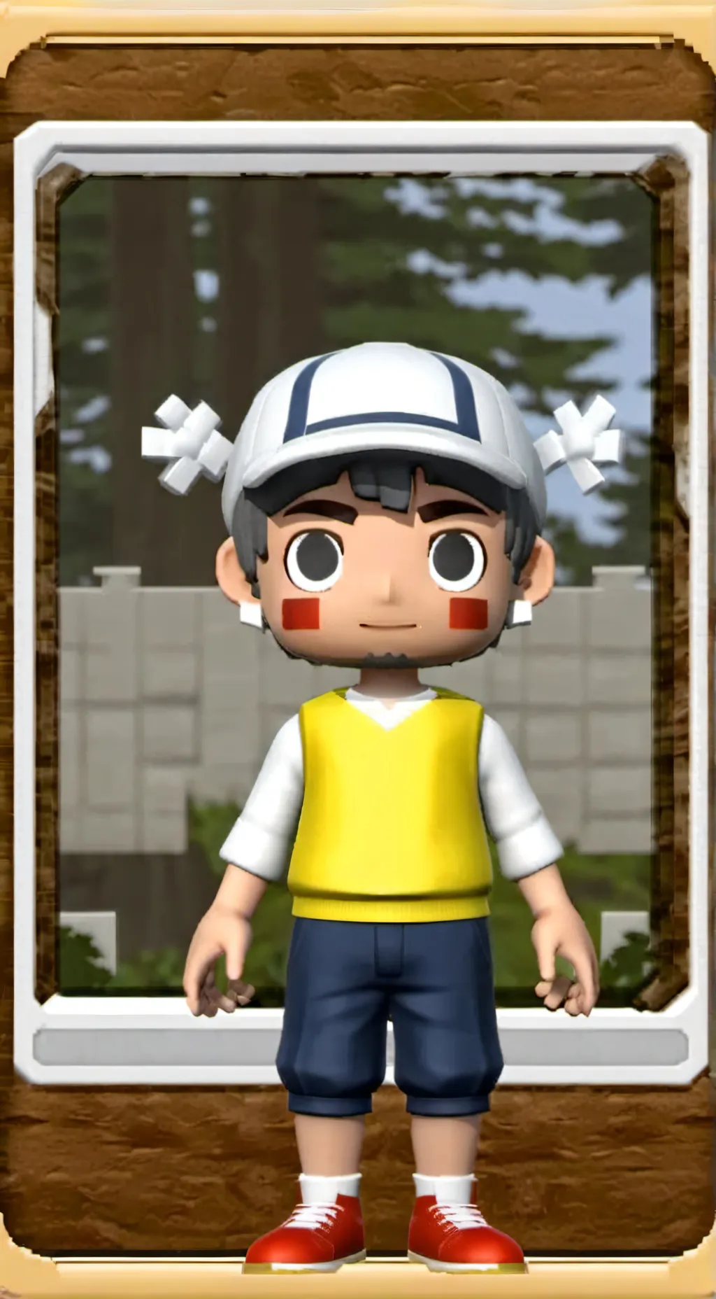 ai character: DW BDAY background