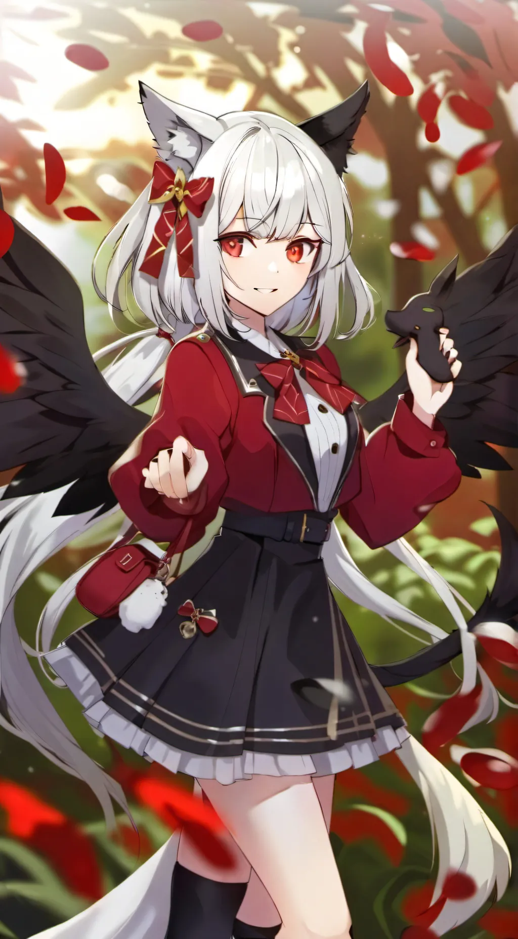 ai character: MHA guardian angel background