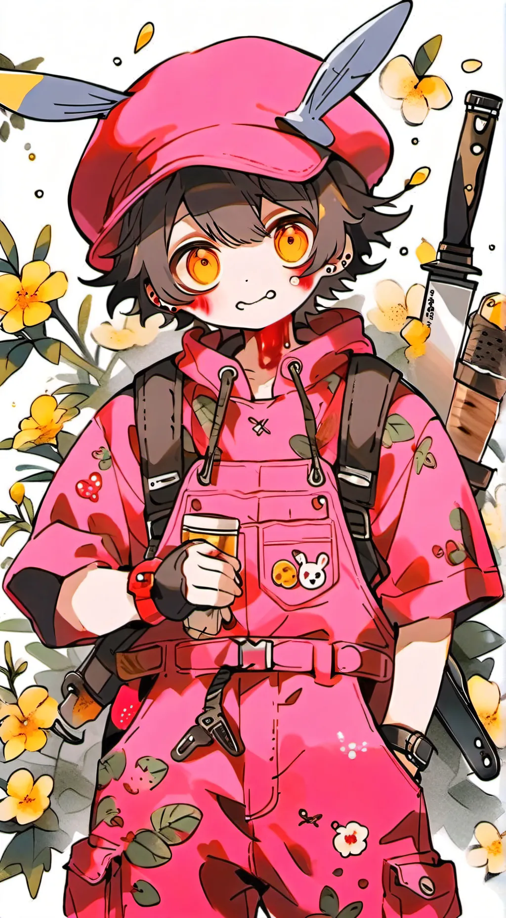 ai character: Jax is a killer background