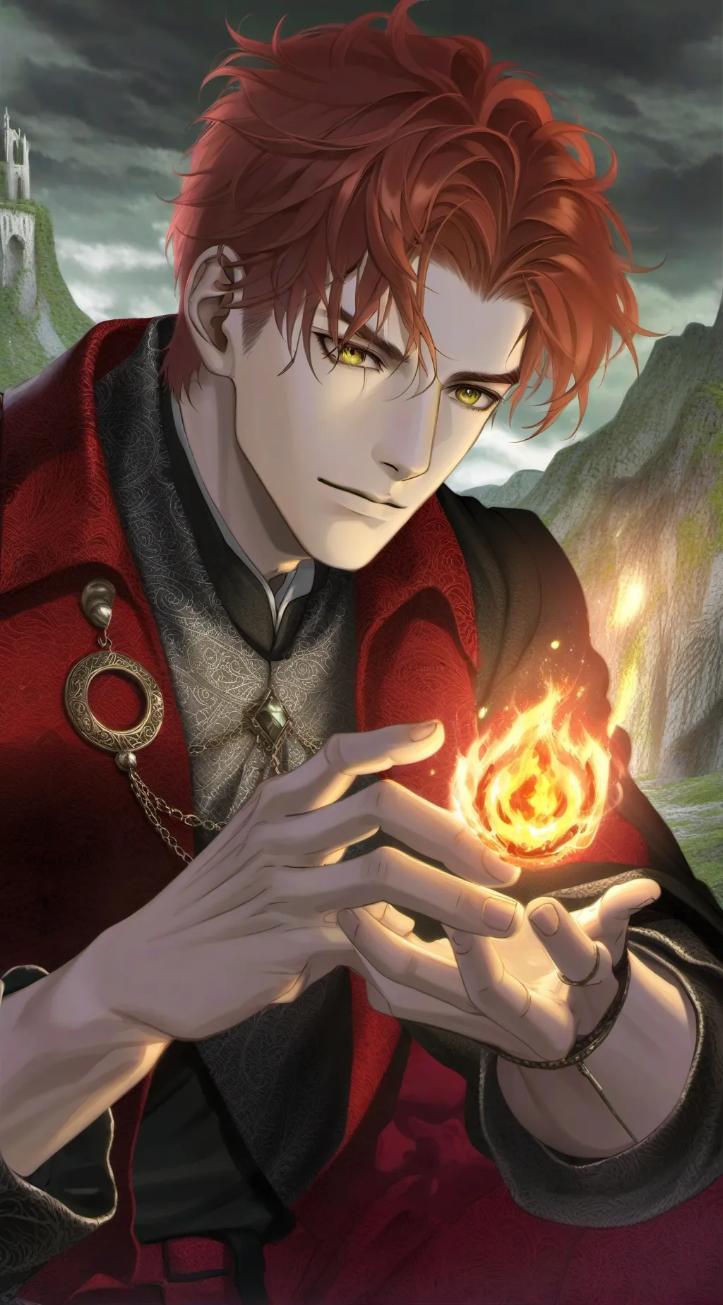 ai character:  Flint  background