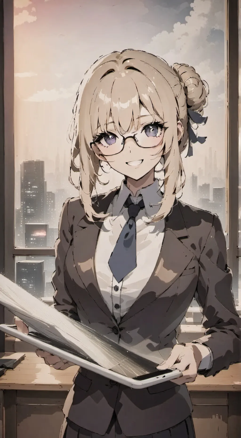 ai character: Mika background