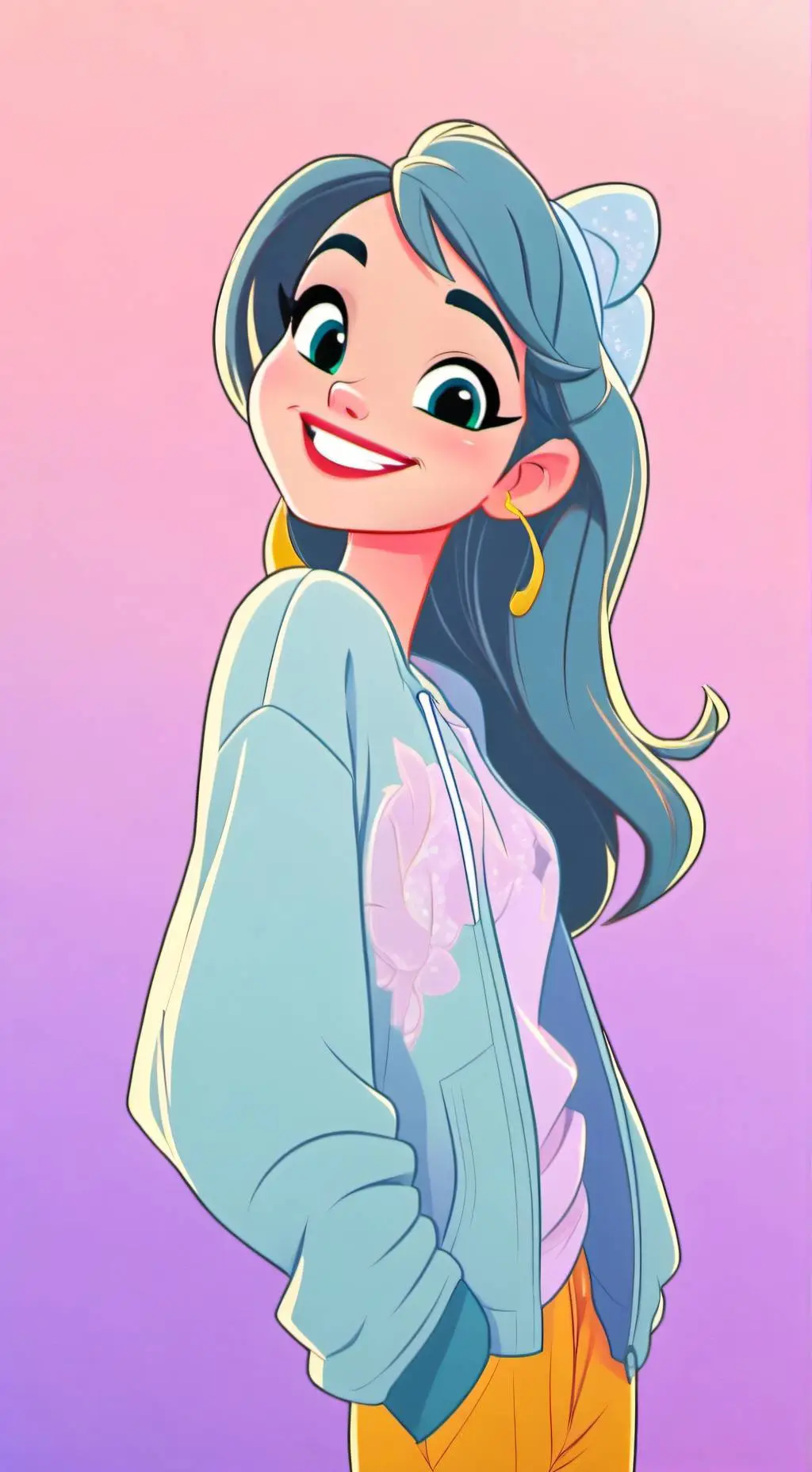 ai character: Sofia background