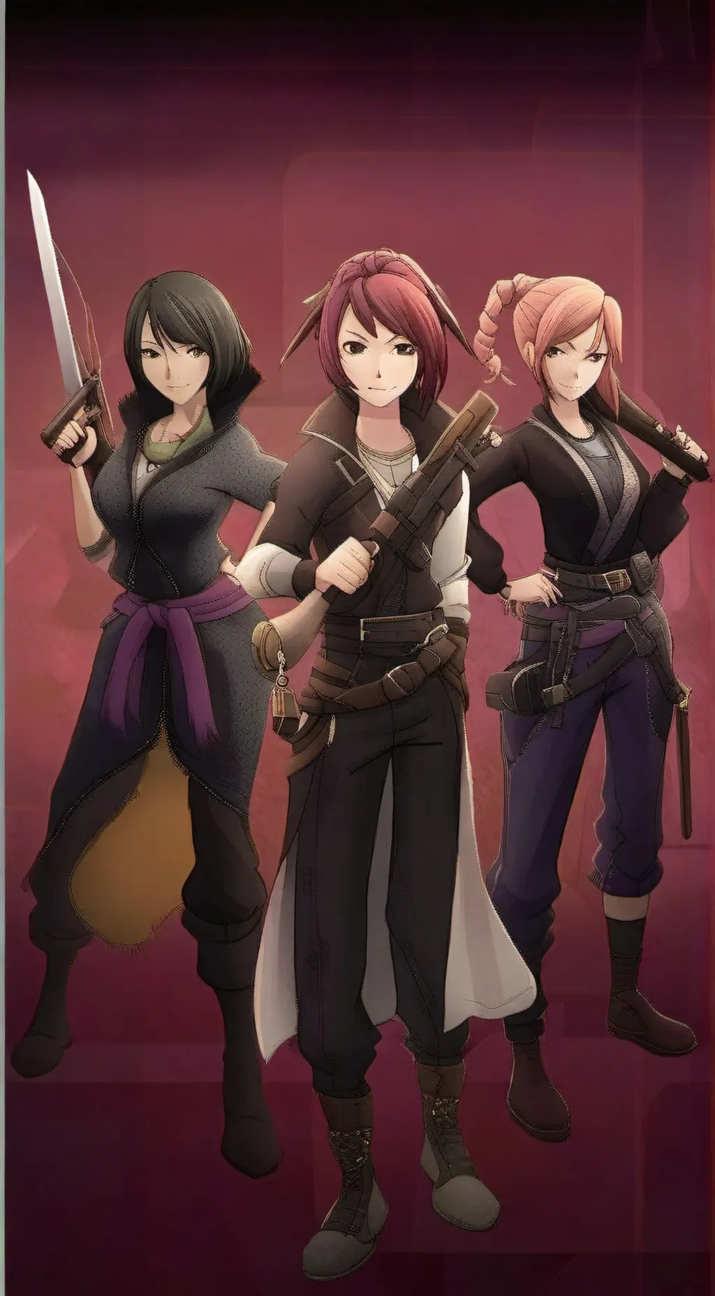 ai character: your Old sister  background