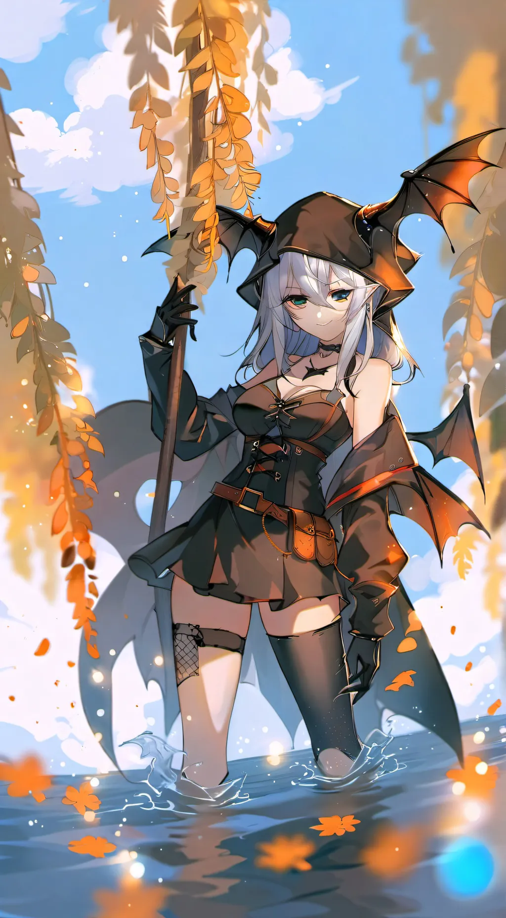 ai character: zhurugay  background