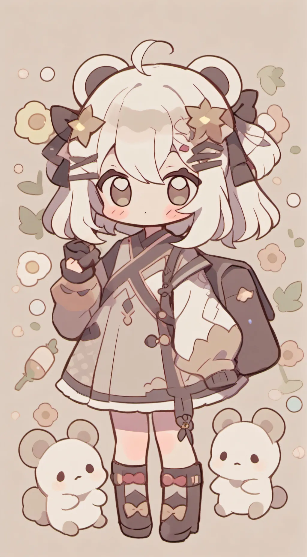 ai character: Kaiju background