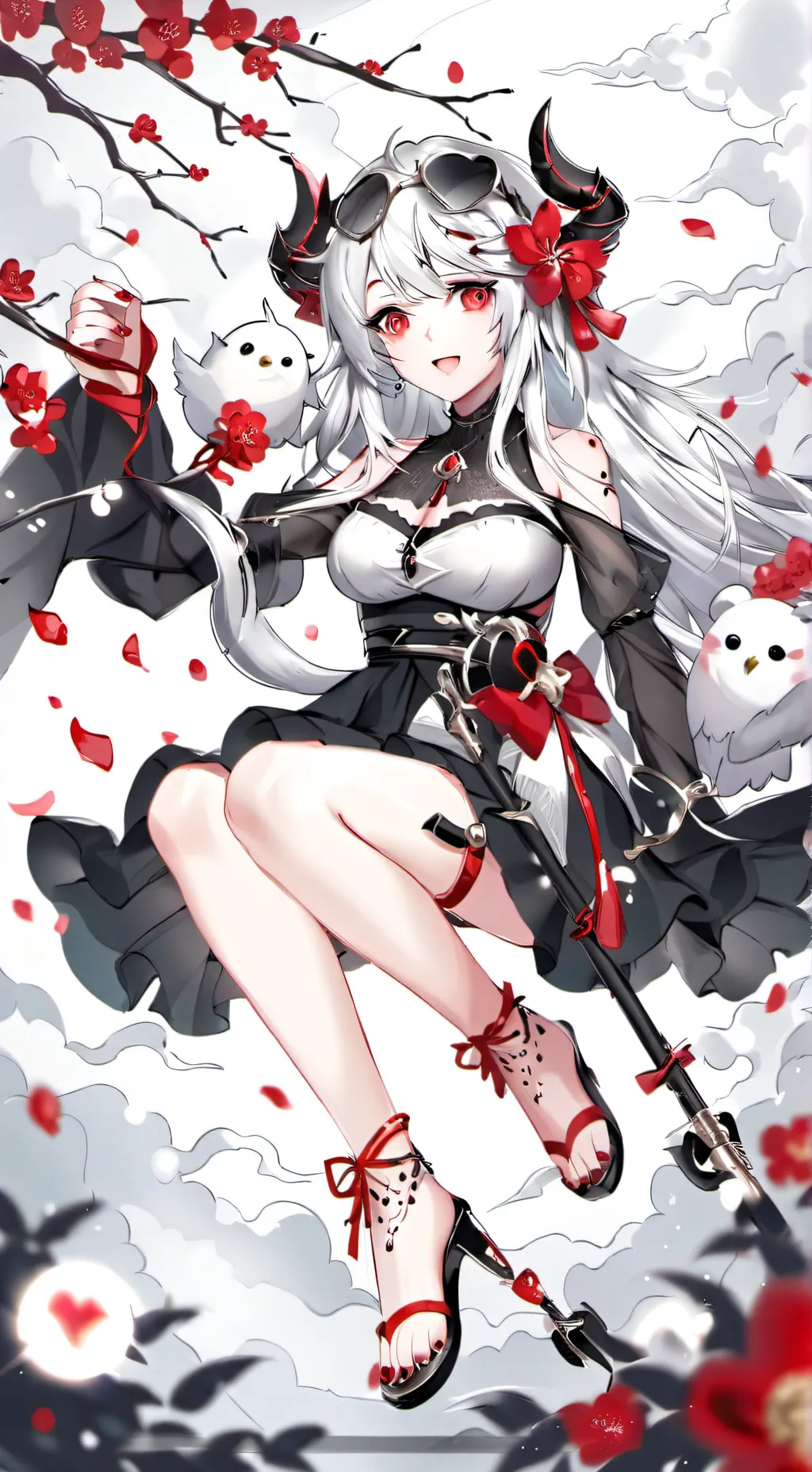 ai character: Lisa  background