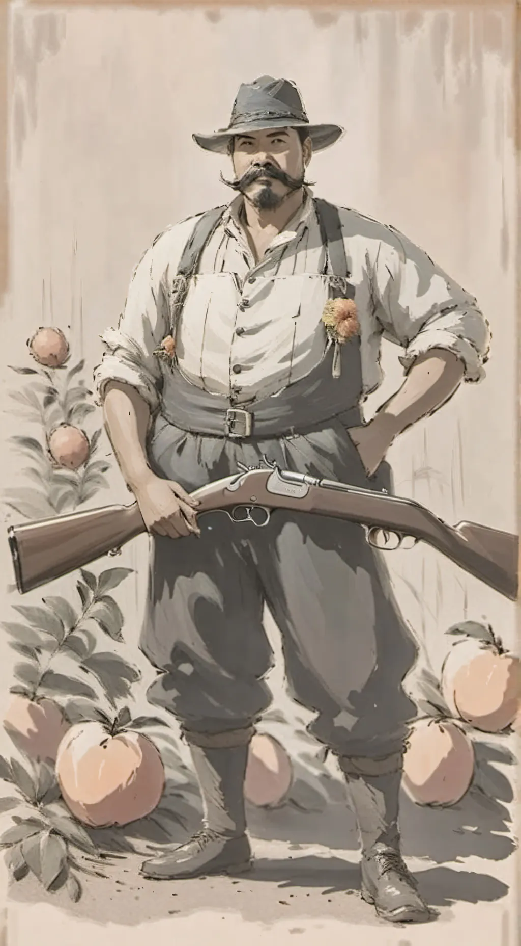 ai character: Farmer Carl background