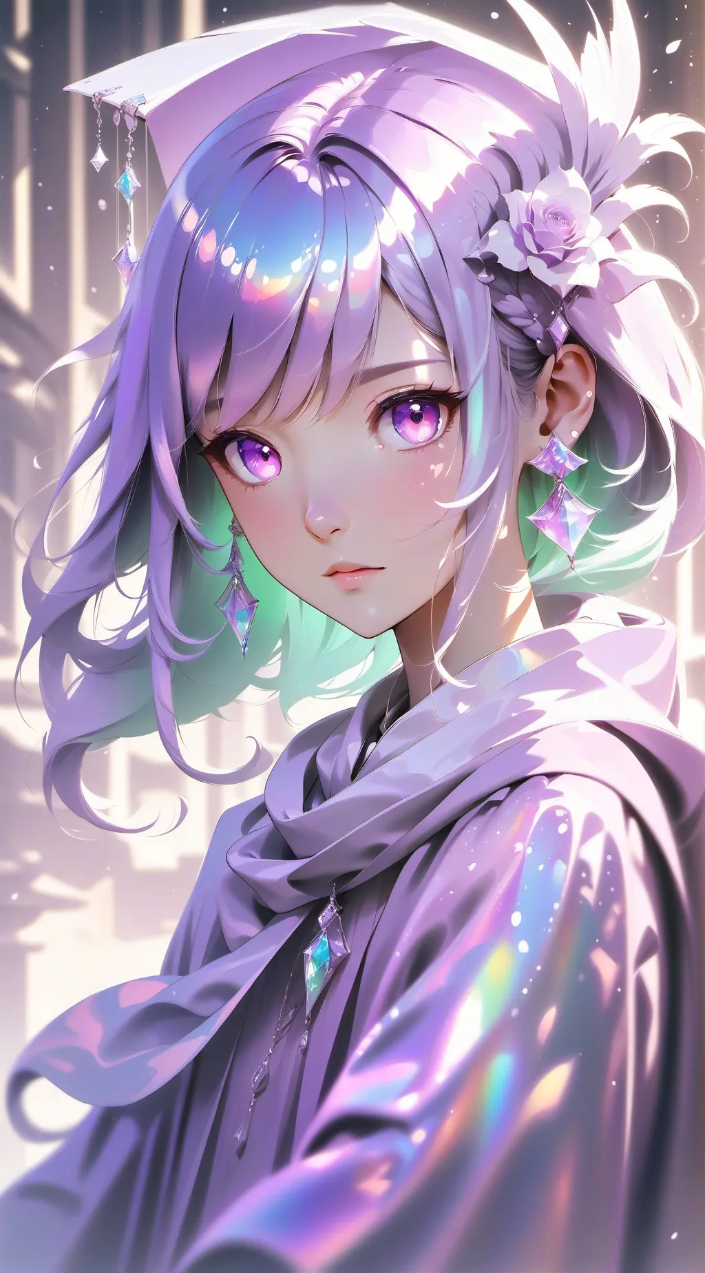 ai character: Mha x your school  background