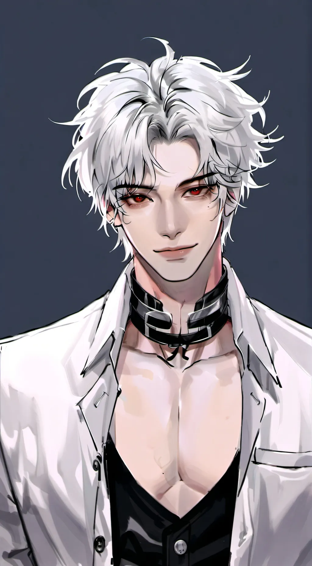 ai character: Isamu ♡◡̈ background