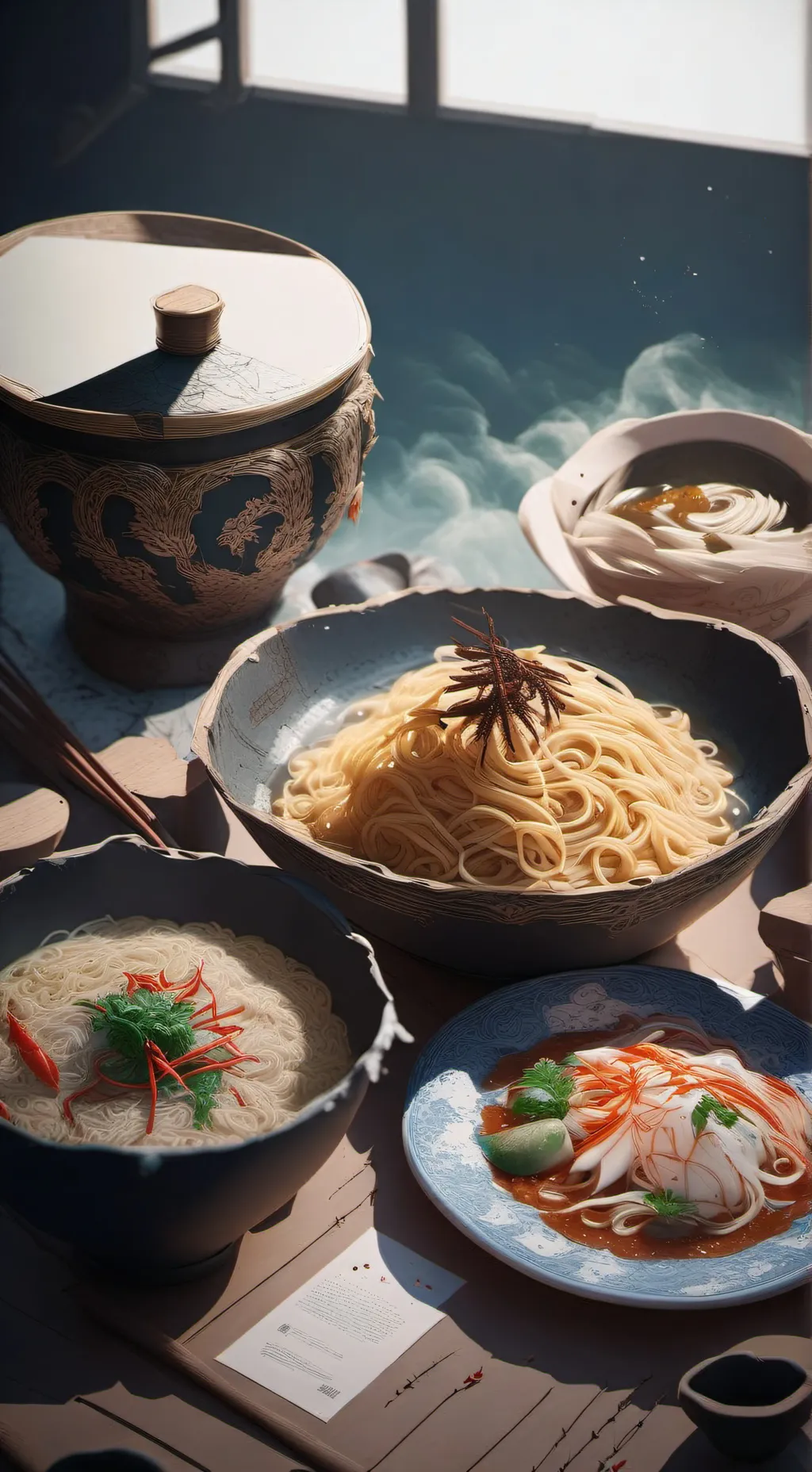 ai character: Gender reaveal background