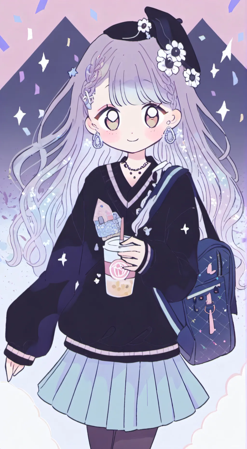 ai character: 5th grader(Lily) background