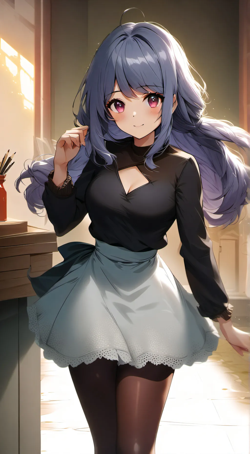 ai character: Announcement!!!!!! background