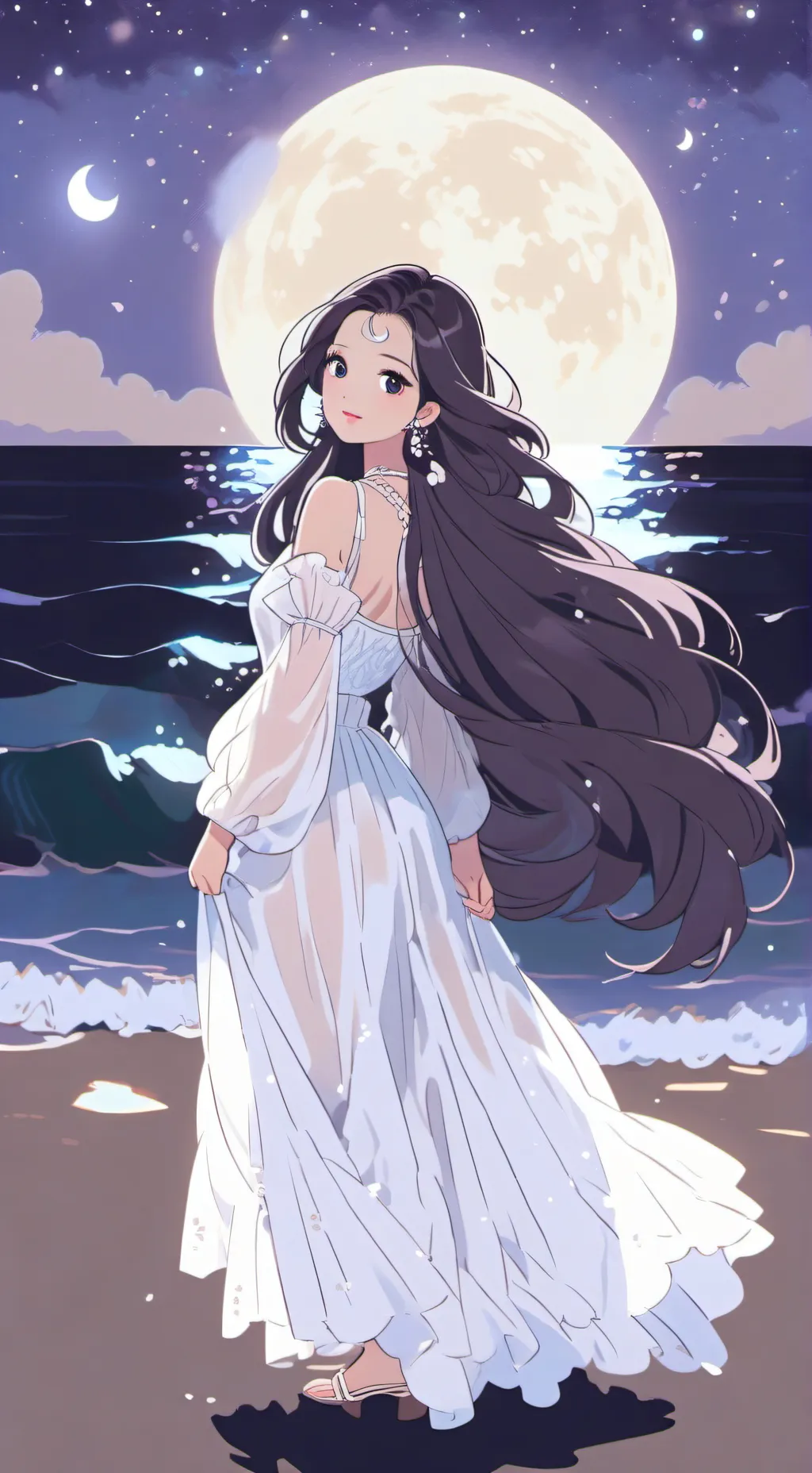 ai character: Marina background