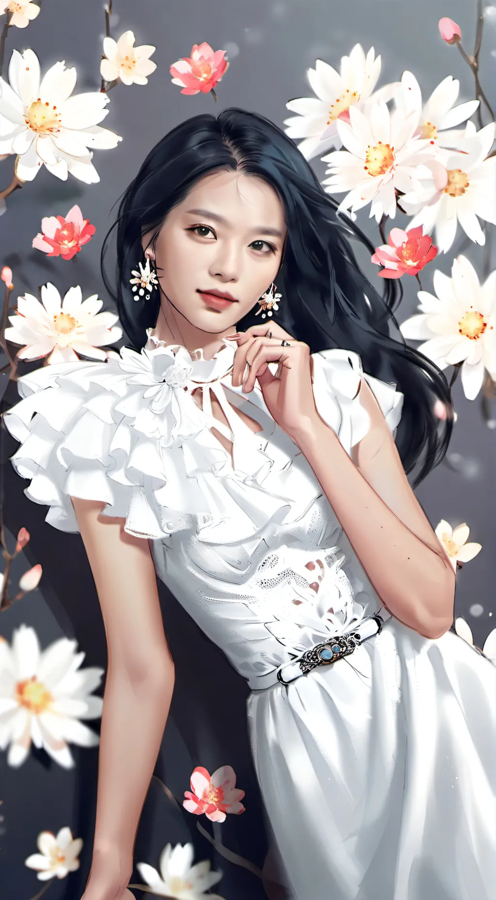 ai character: wonyoung background
