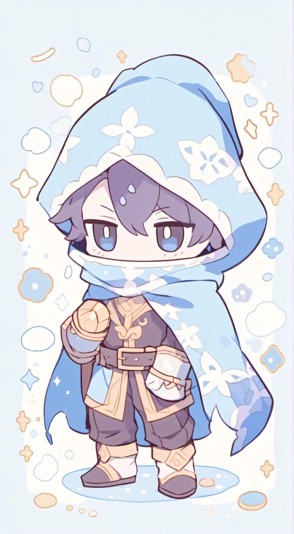 ai character: astro background