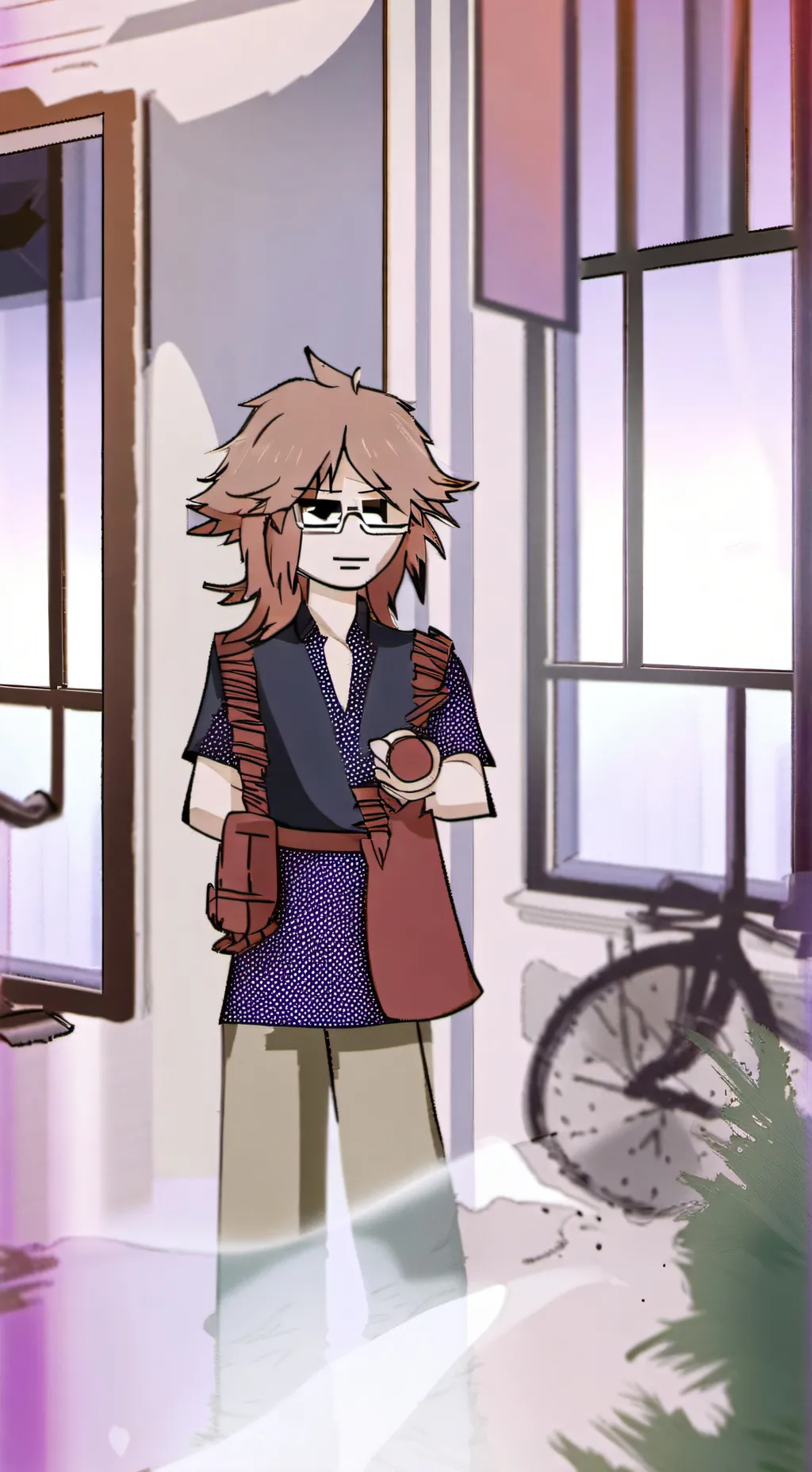 ai character: mha  background