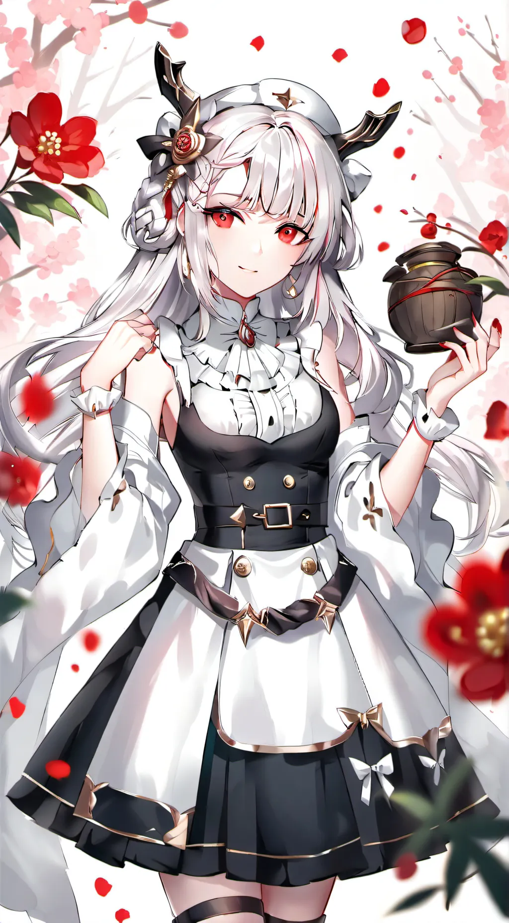 ai character: kny travel background