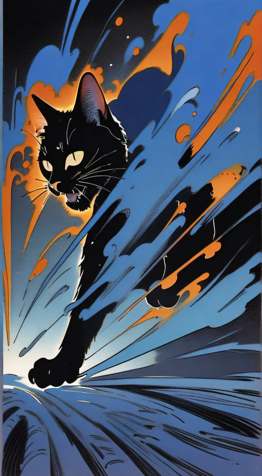 ai character: kitty witty :3 background