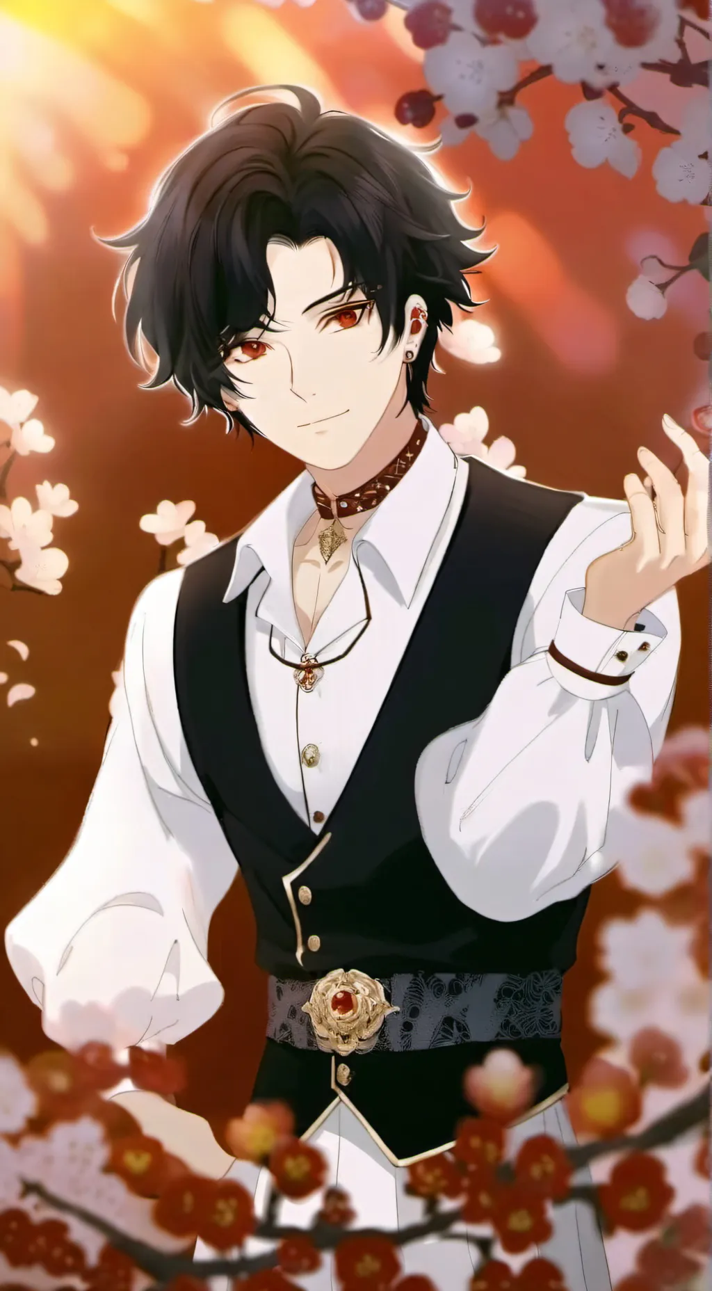 ai character: pick me kny  background