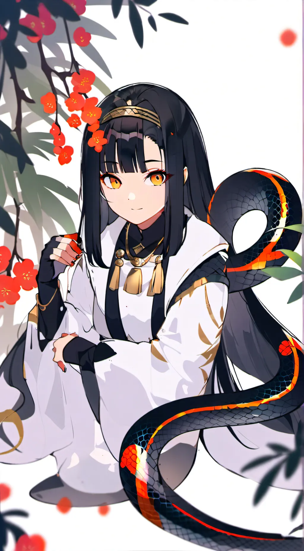 ai character: Fofinho Spirit Snake background