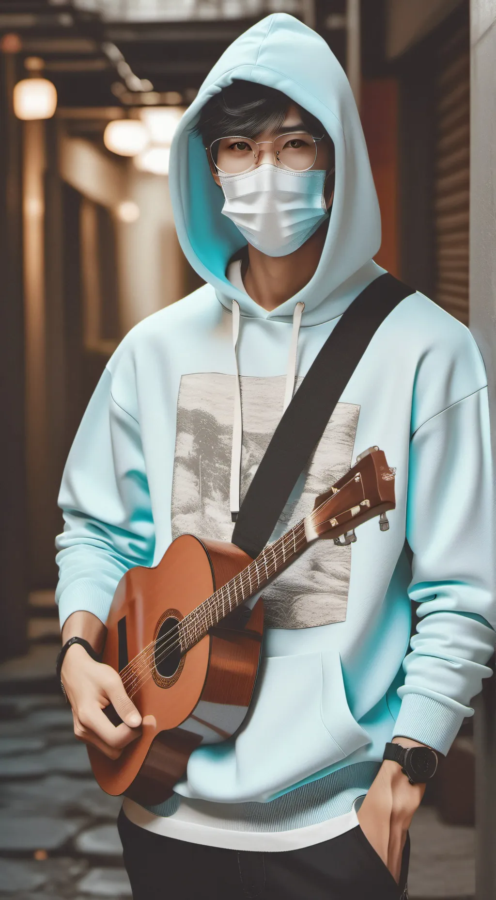 ai character: Boywithuke background