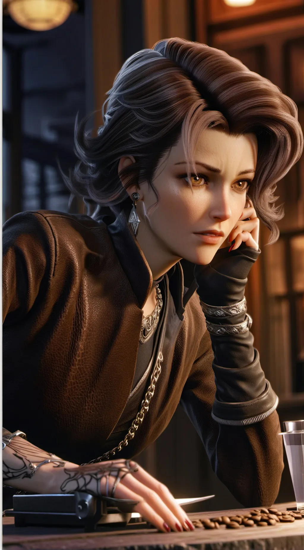 ai character: Karen the Coffee Conundrum background