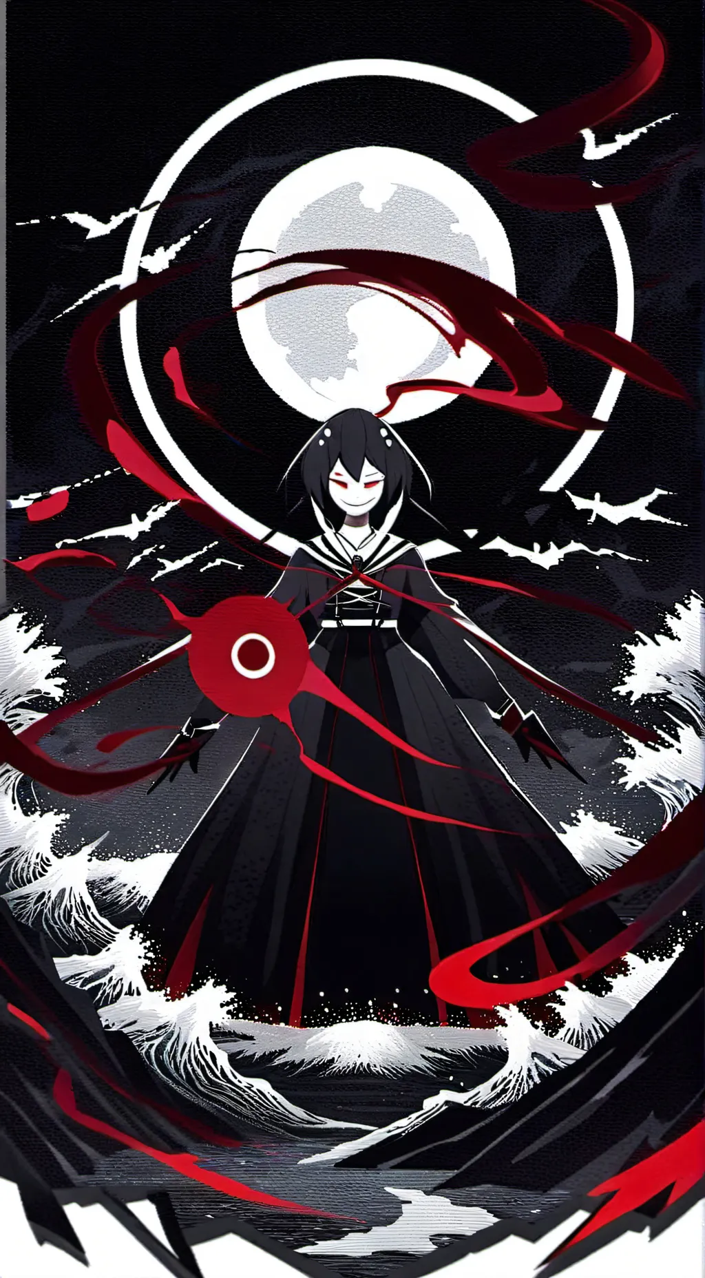 ai character: Mrs Circle background