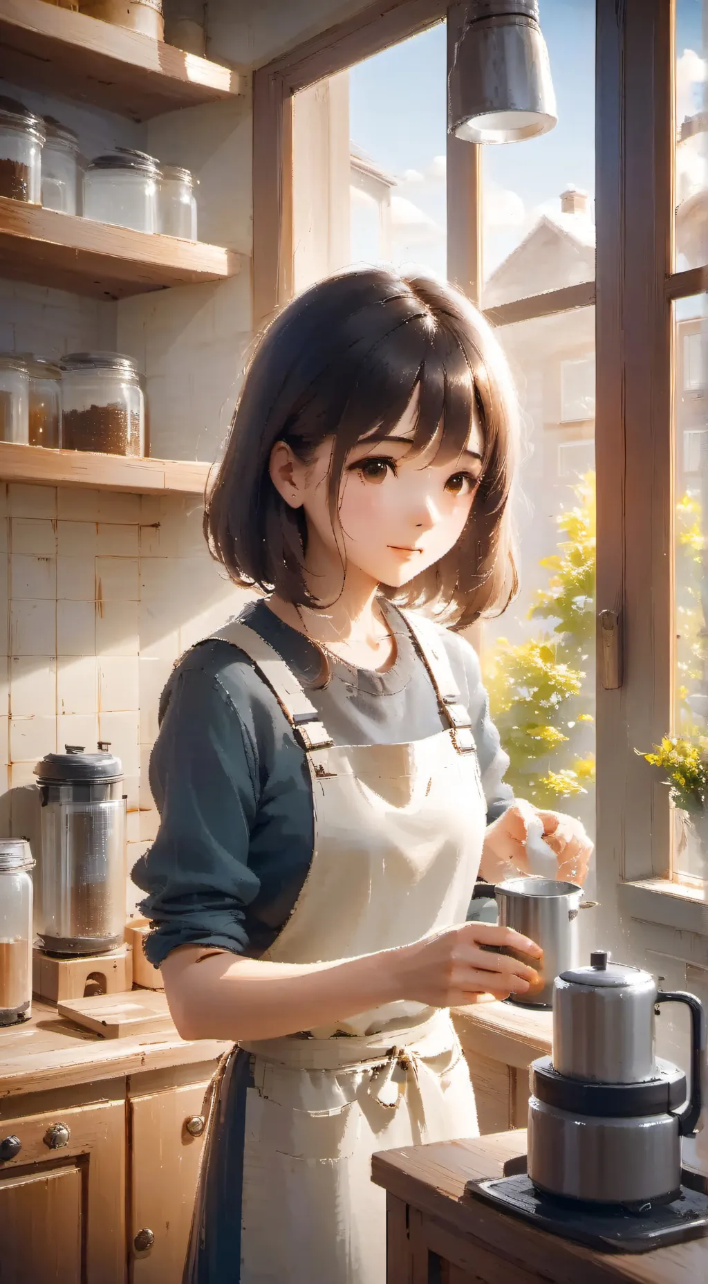 ai character: Mezumi background