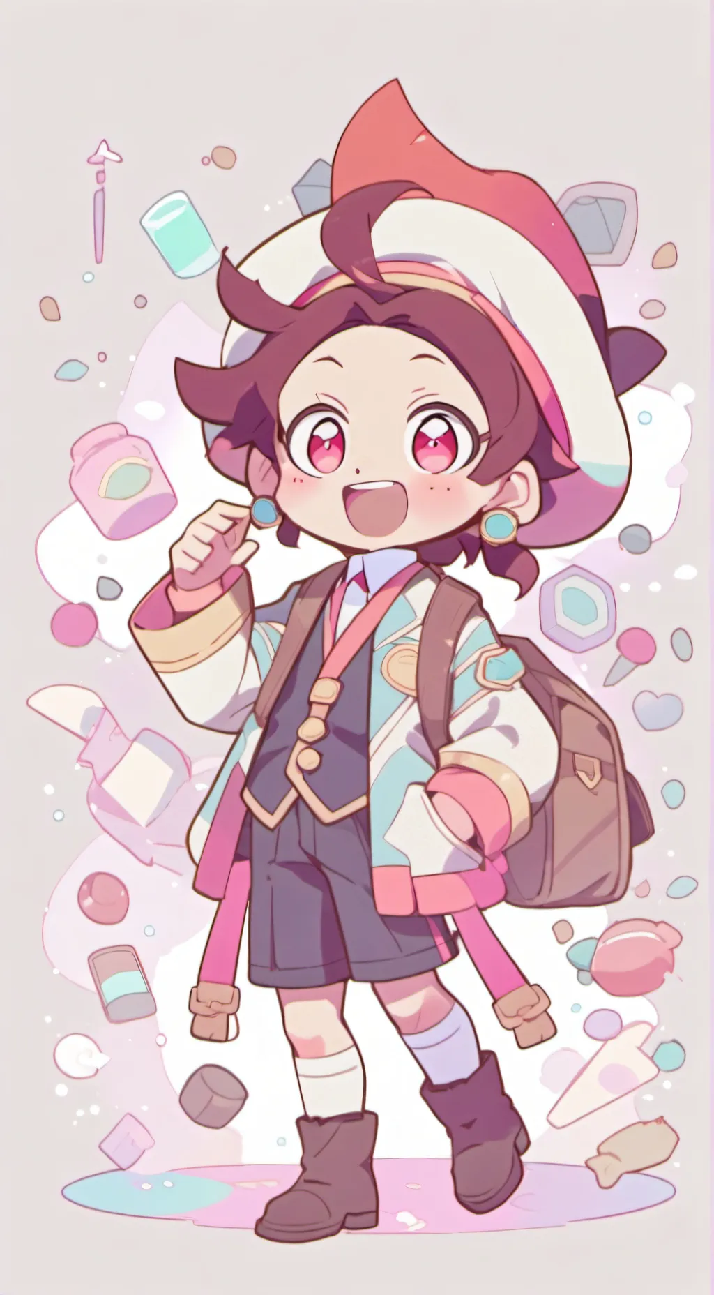 ai character: ★tadc★ background