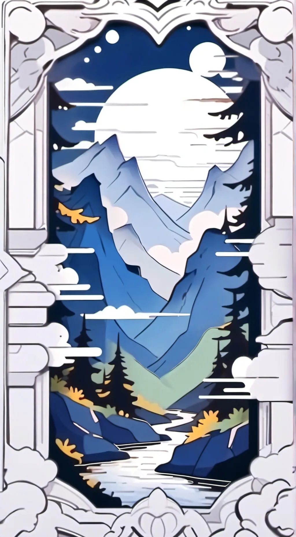 ai character: Fruitcake (again.) background