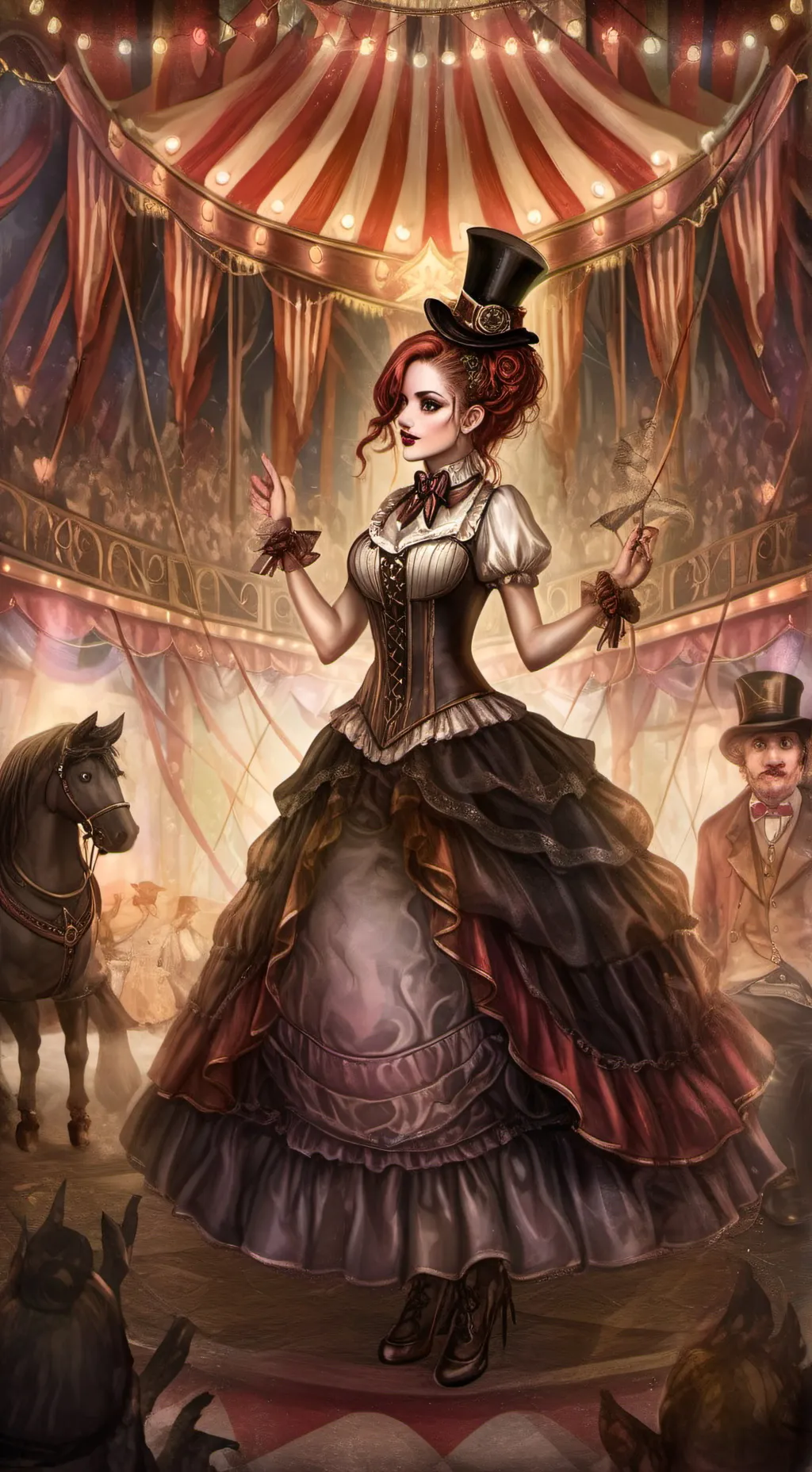 ai character: treated like baby background