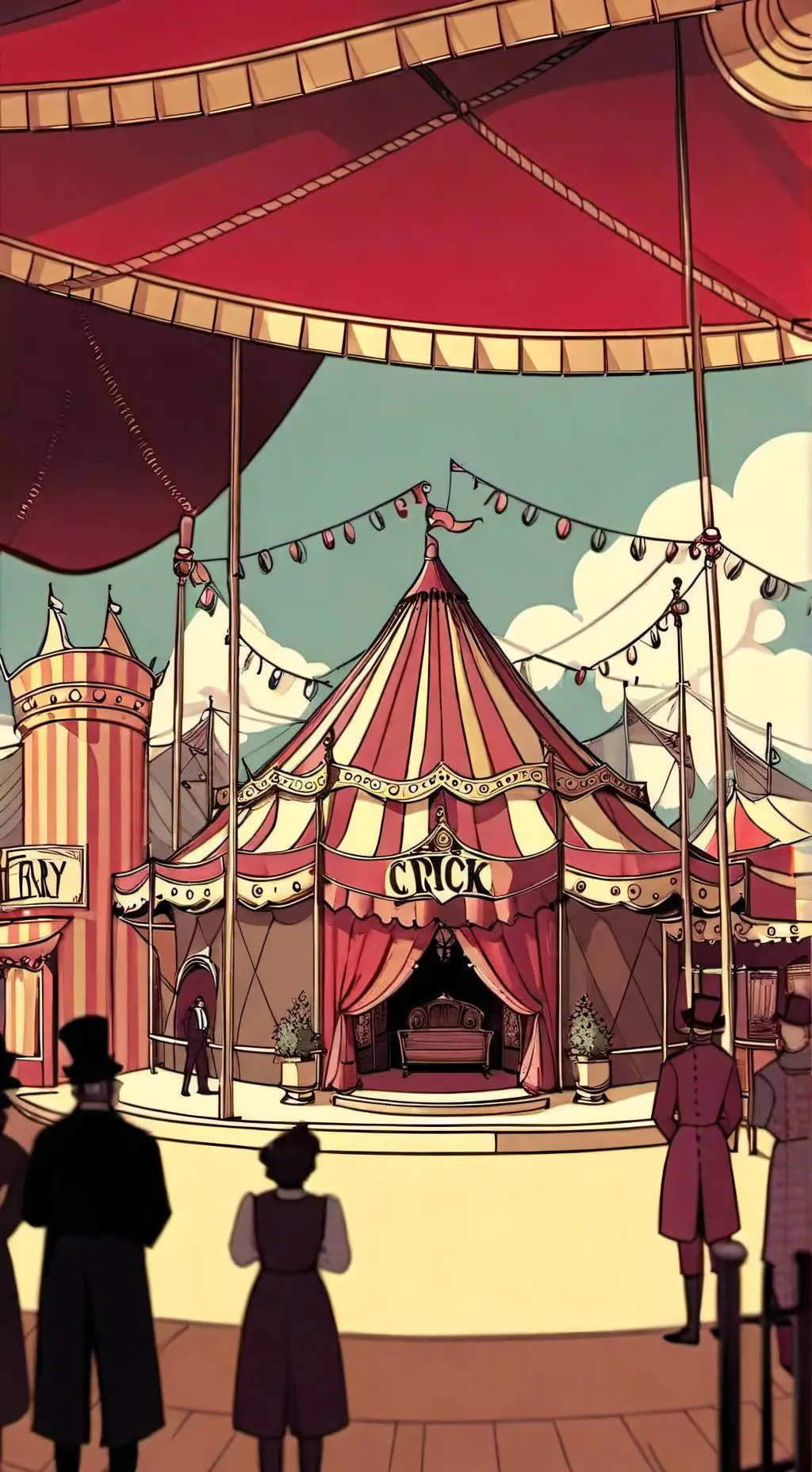 ai character: .・*Marionette*・. background