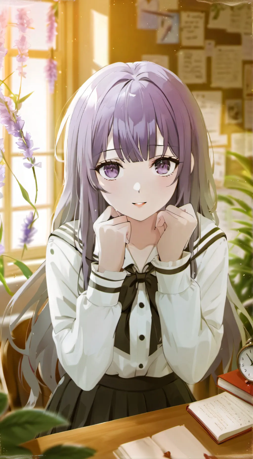 ai character: Himari background