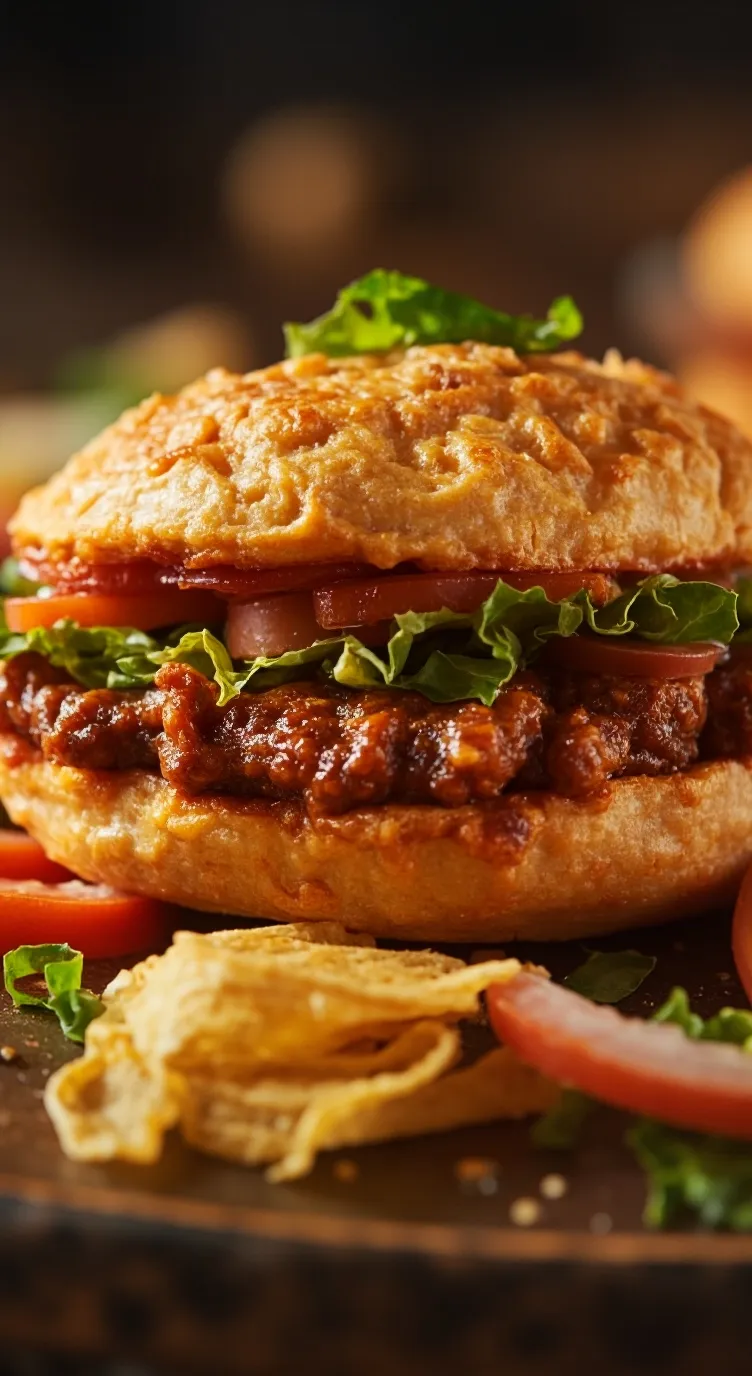 ai character: hamburguesas  background