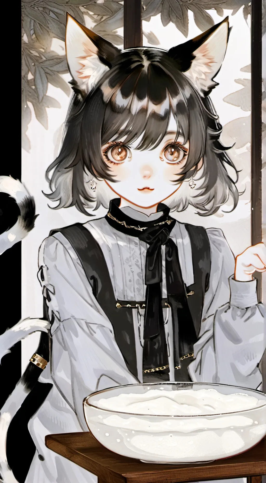 ai character: Calico Spirit background