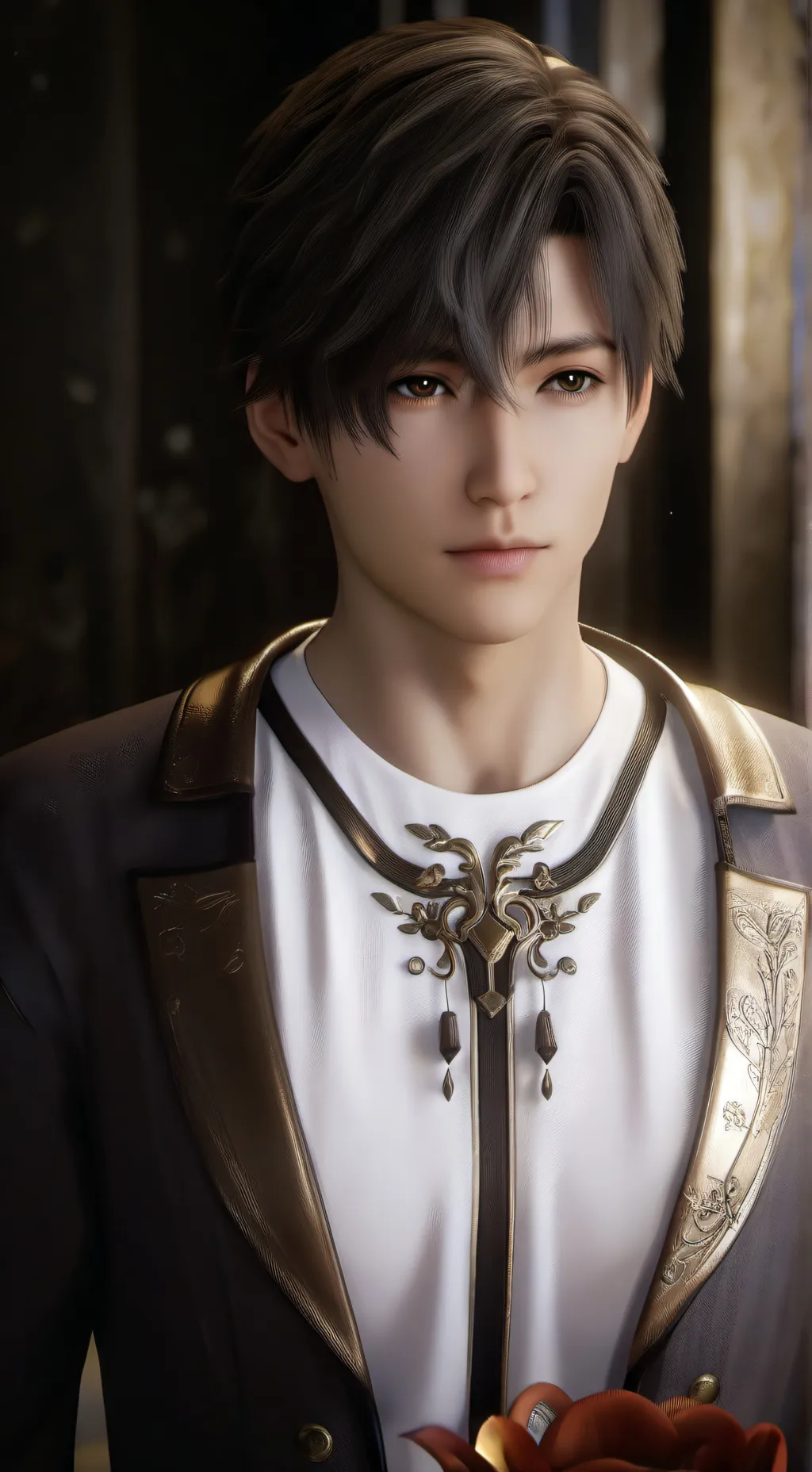 ai character: dw hate you but.. background