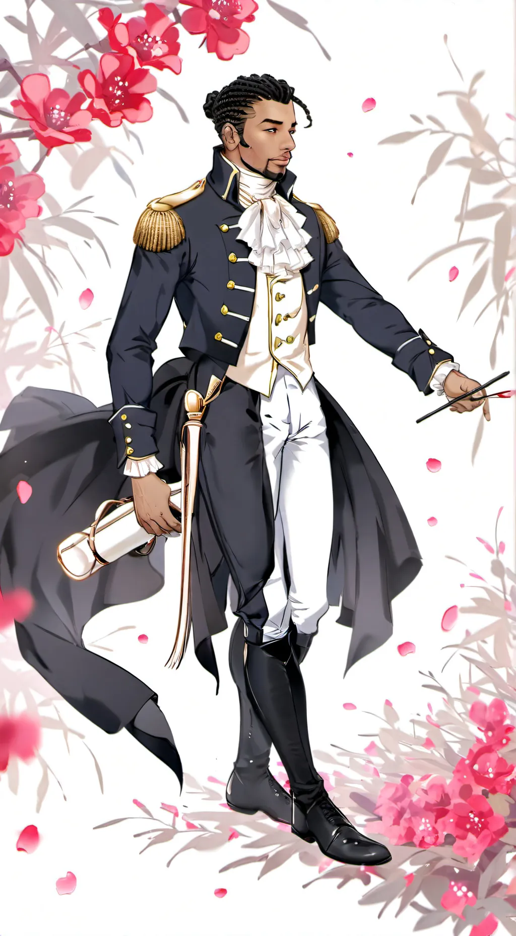 ai character: sexy Baguette background