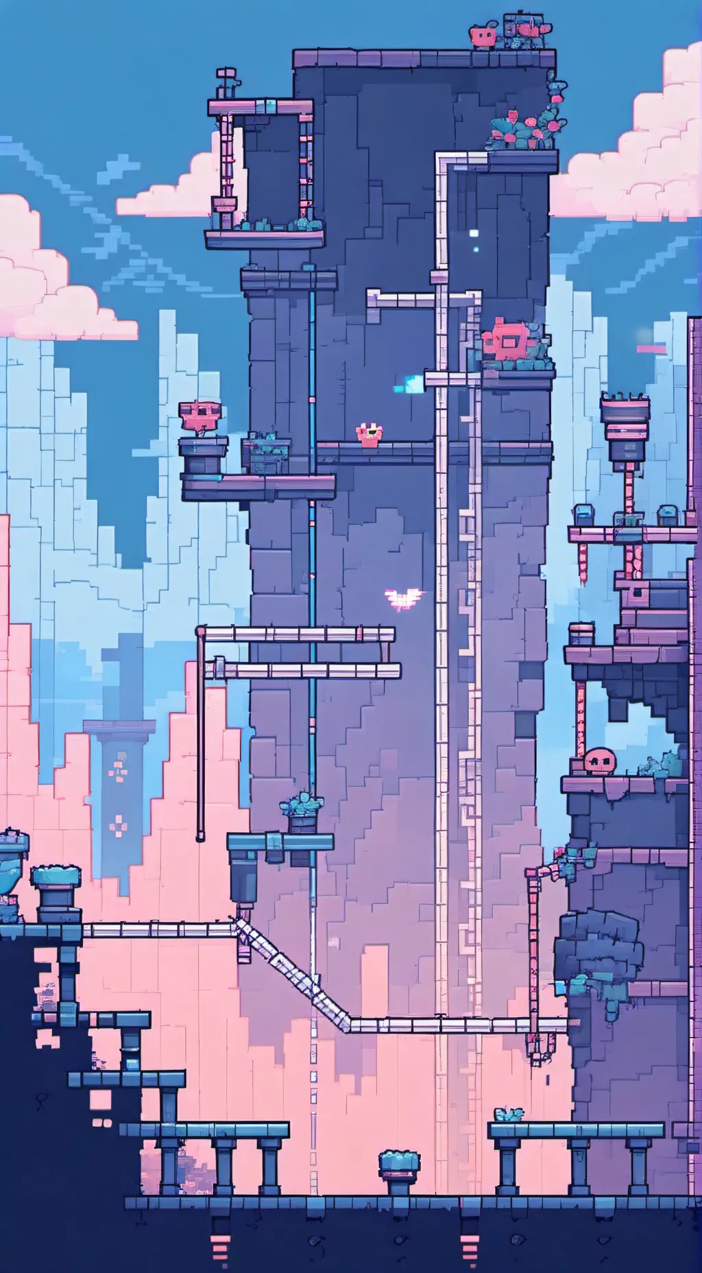 ai character: geometry dash  background