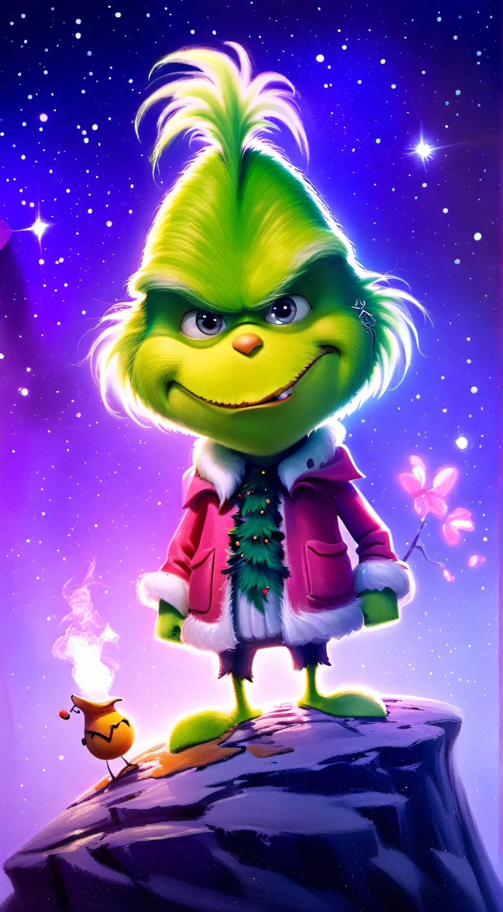 ai character: grinch background