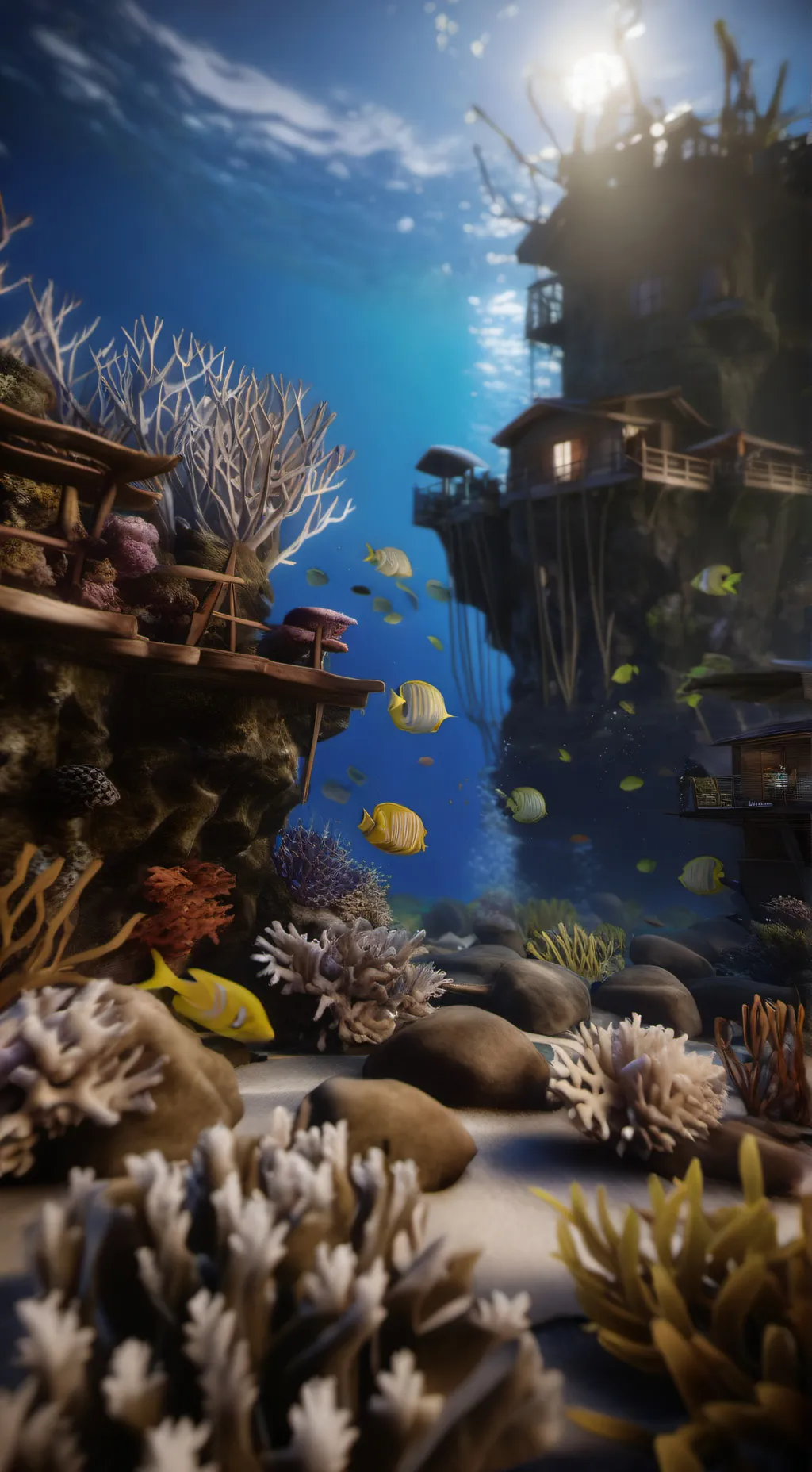 ai character: {~FPE Mermaid~} background