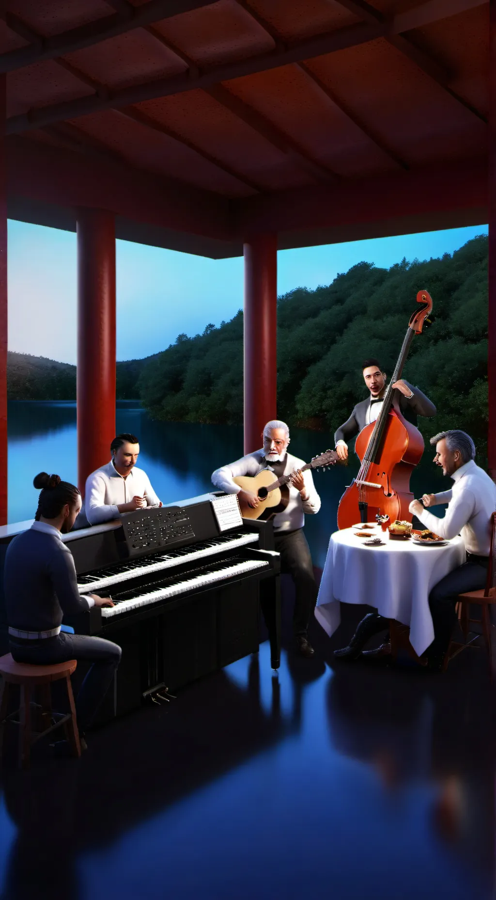 ai character: cluker background