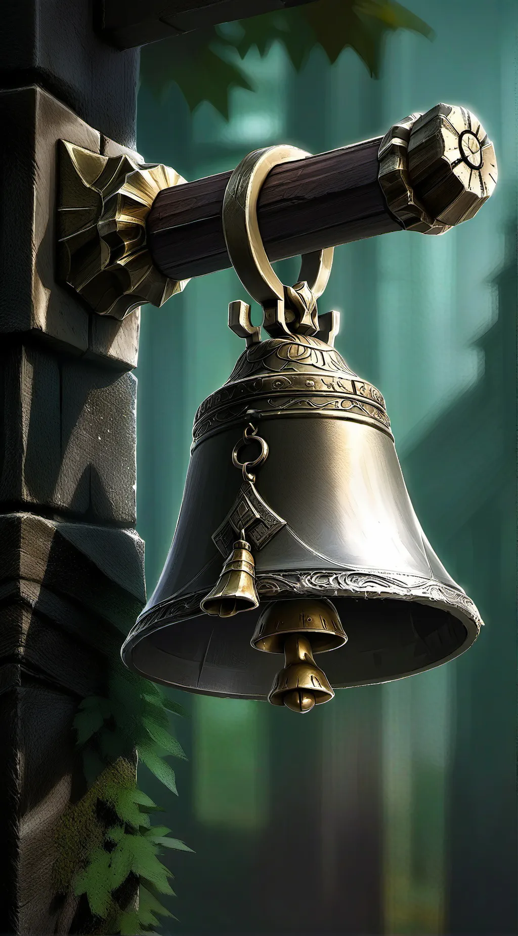 ai character: Bell TPOT background