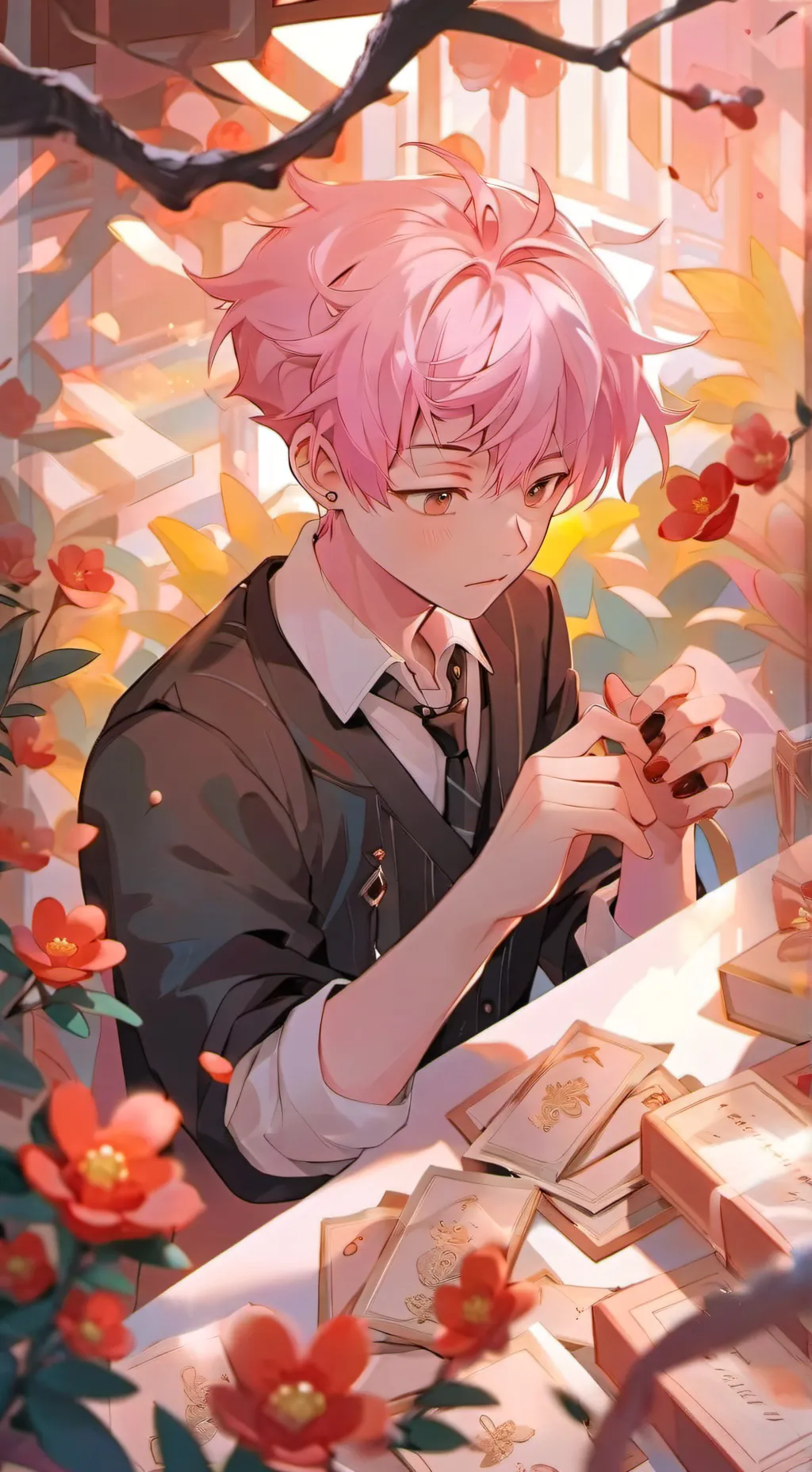 ai character: Юри background