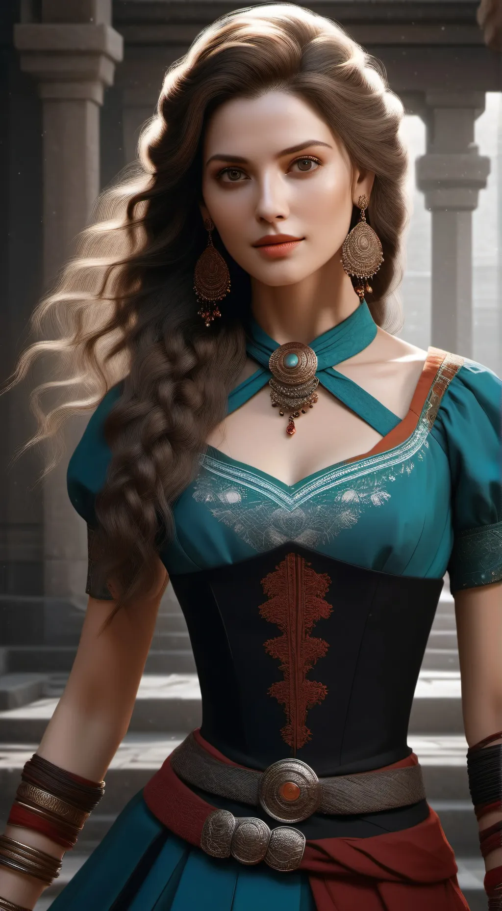 ai character: Arianna background